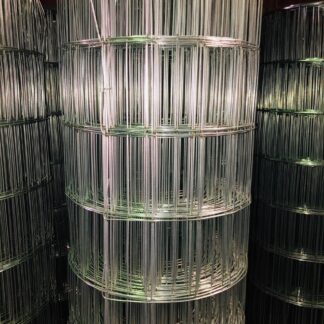 Rolls of galvanized welded wire mesh with rectangular openings