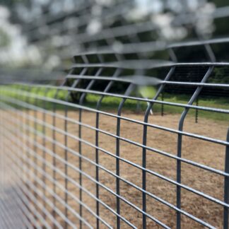 Wholeview 75/25 Aluzinc mesh panel fencing