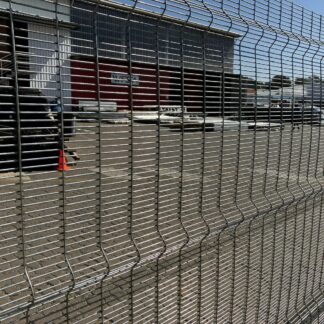 Wholeview high-security Aluzinc mesh panel fencing