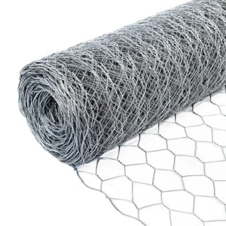 Roll of hexagonal chicken netting