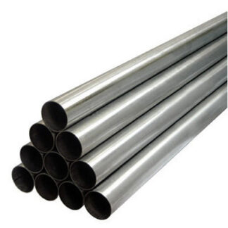 Bundle of round steel tubes with open ends