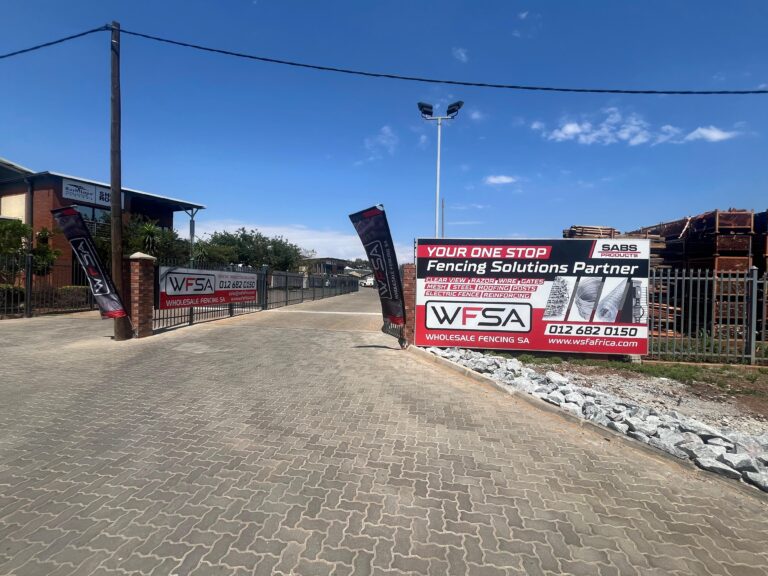 Wholesale Fencing SA Centurion branch entrance