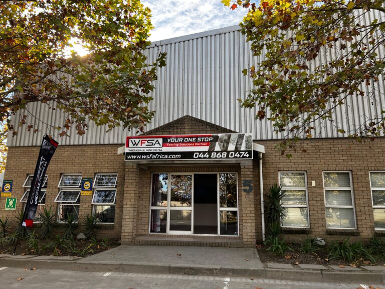 Wholesale Fencing SA George branch entrance