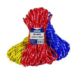 Ski-rope hank, 12 mm × 30 m