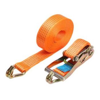 Ratchet tie-down strap, 10 m × 50 mm