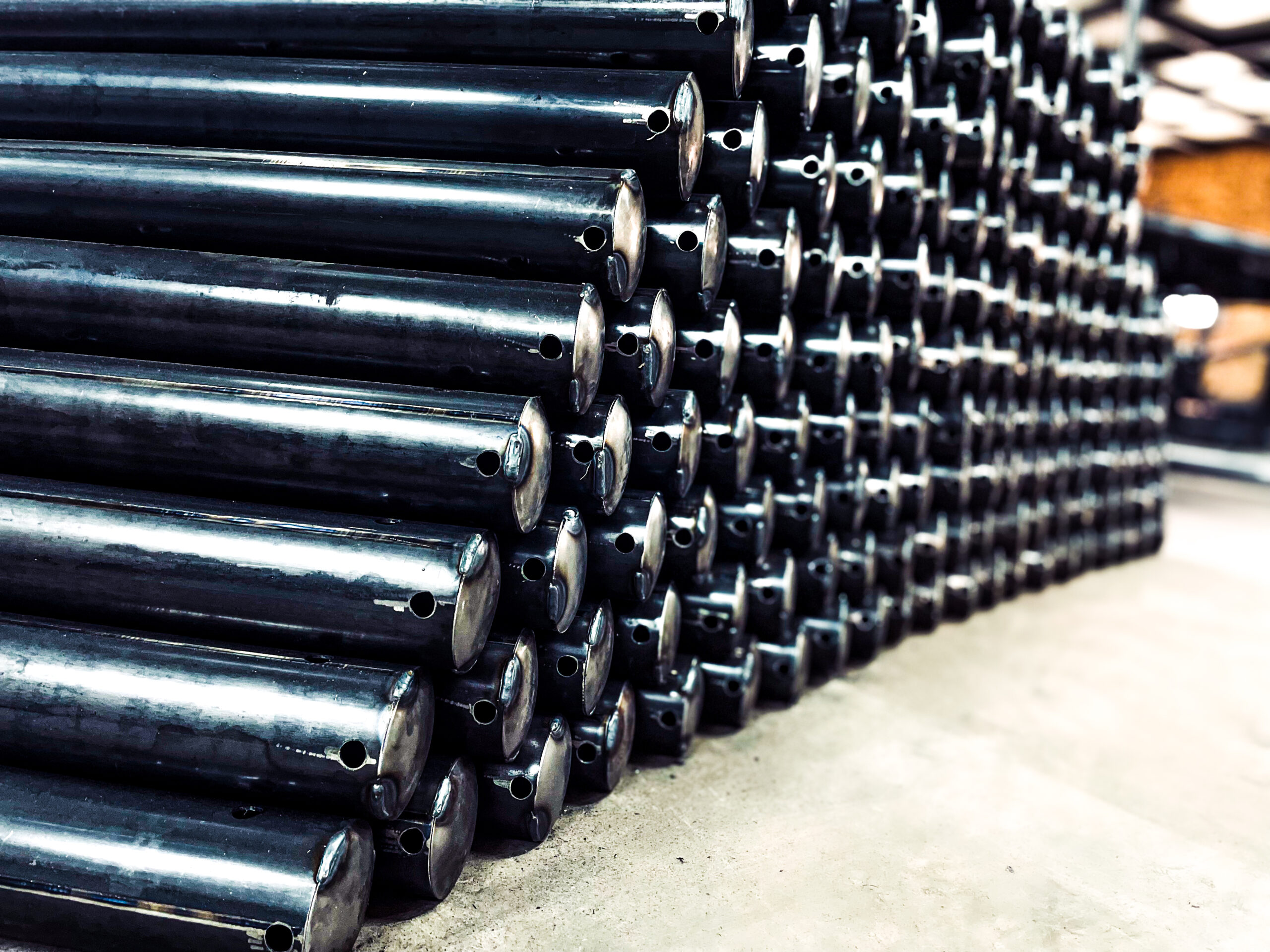 Manufactured WFSA fencing posts ready for supply