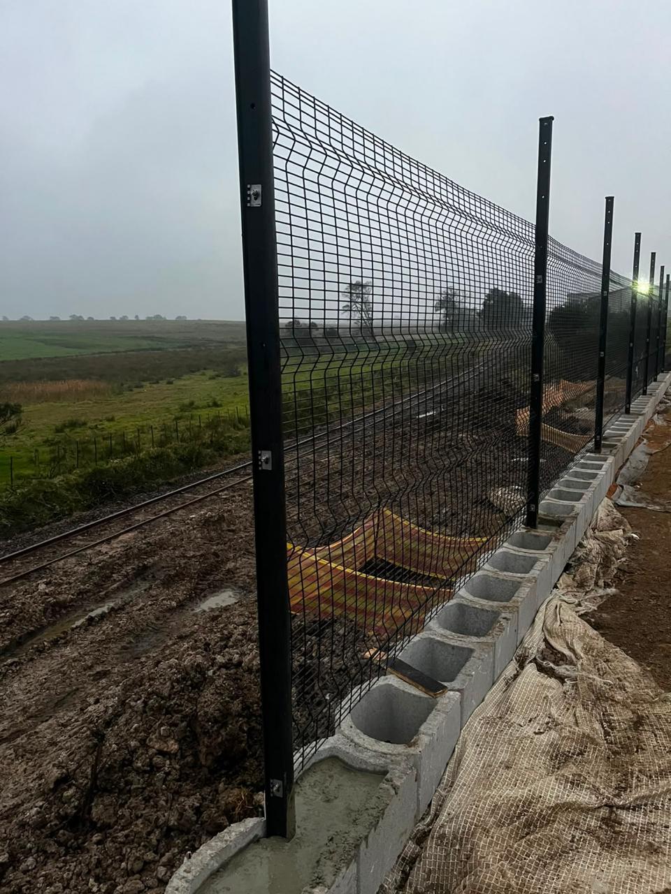 Wholeview Mesh Panel Fencing