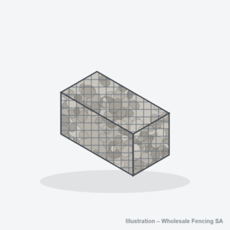 Welded Mesh Gabion Baskets – illustration